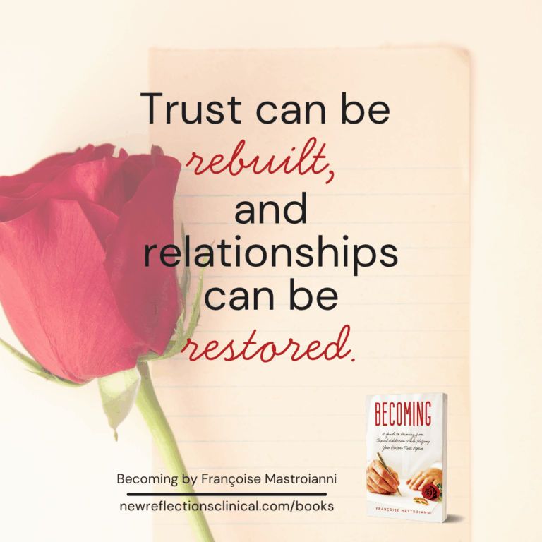 Trust Can Be Rebuilt